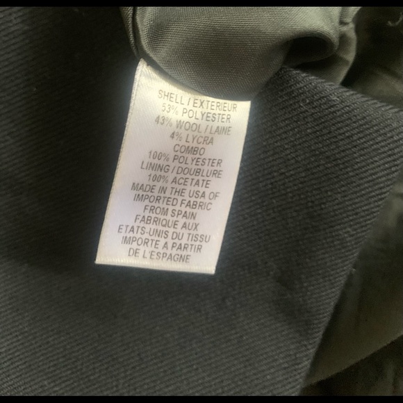 Milly black wool blend skirt - Picture 6 of 7